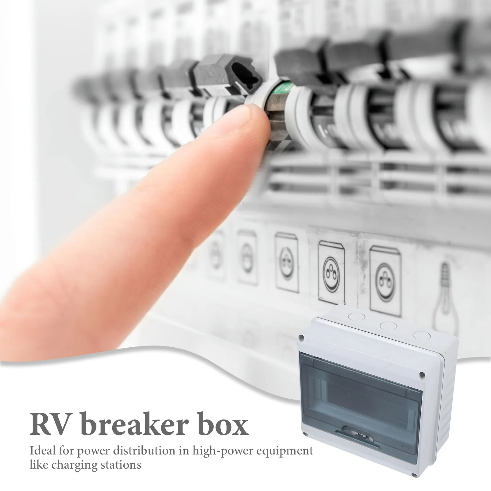 Распределительная коробка Всепогодный выключатель электрических коробок