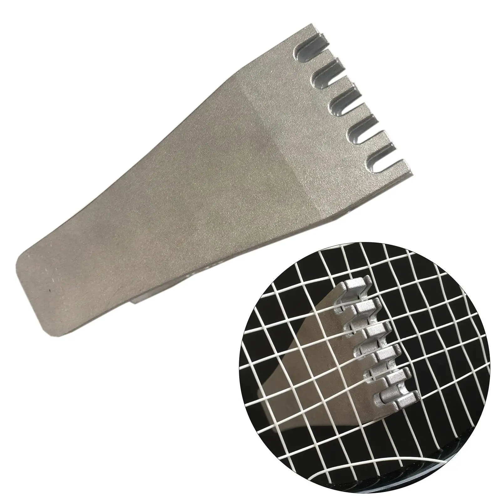 

Universal Badminton Racket Stringing Machine Accessory Tennis Racket Racquet Five Prongs Clip Gripper Silver Sports Accessories