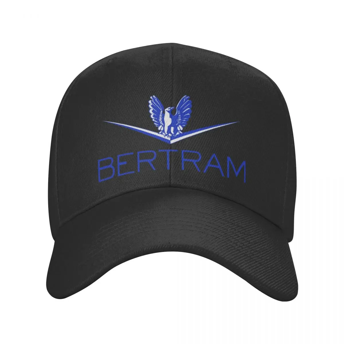 

Bertram Boats Logo Black Casquette, Polyester Cap Trendy Practical Gift Nice Gift