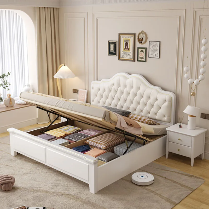 

Роскошная двуспальная кровать, Современная двухспальная кровать, изголовье кровати король-девочка, двухспальная кровать для мальчиков, мебель для спальни