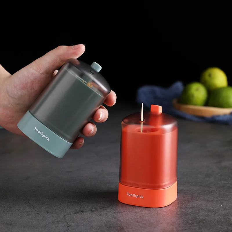 1 шт. Креативный держатель зубочисток с автоматическим выпрыгиванием для организации дома, ресторанов и отелей.