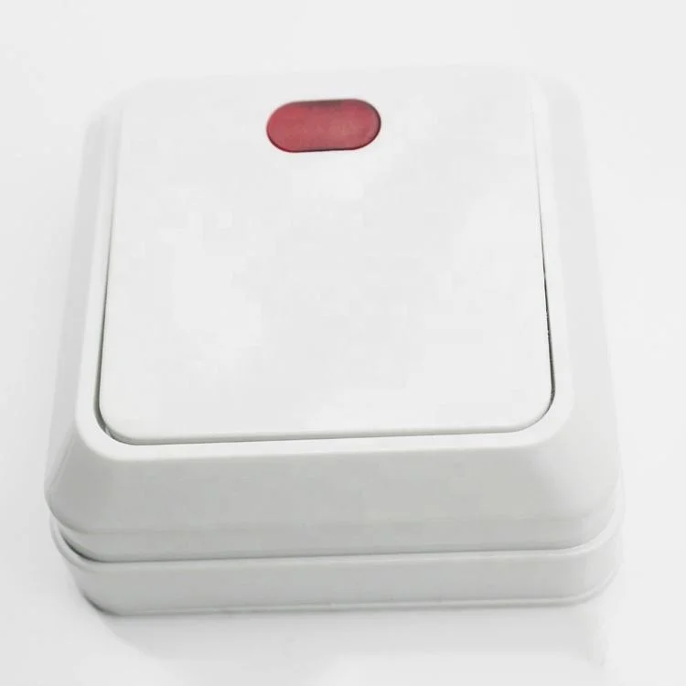 Новый продукт настенный выключатель с индикатором электрические европейские