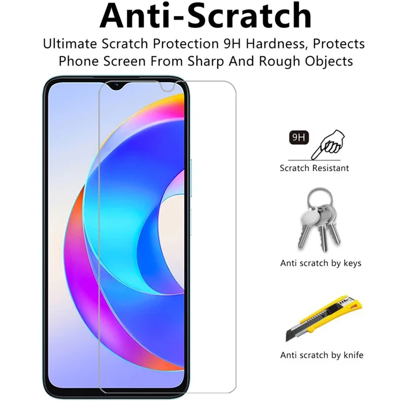 Фото 3 шт. защитных стекол Qta для Huawei Honor X5 Plus, чехол для Honor X5 X5X Plus, задняя панель Honor X5 Plus №4