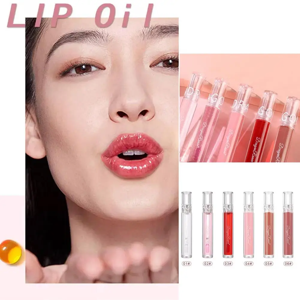 

Water Light Lip Gloss Lasting Crystal Glossy Lip Glaze Makeup Lips Nude Mirror Cosmetics Liquid Women Lipstick K2L4