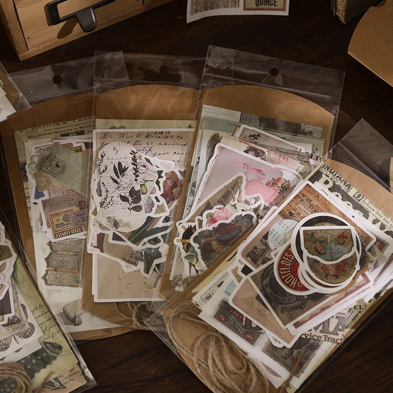 

30 листов Ретро Васи стикер материал бумажный набор декоративный дневник мусор Журнал Планировщик для скрапбукинга принадлежности Канцтов...