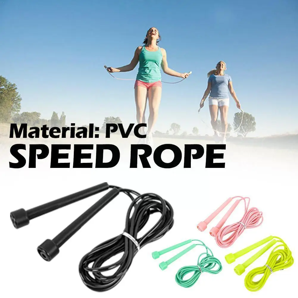 

Professional Speed Jump Rope Men Women Gym PVC Skipping Equipment Boxing Tool Training Muscle Rope Fitness Adjustable M5Q5