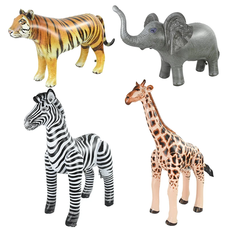

Giant Animals Inflatable Balloon Forest Safari Giraffe Zebra Elephant PVC Inflatable Balloon Props Kid Birthday Party Decoration
