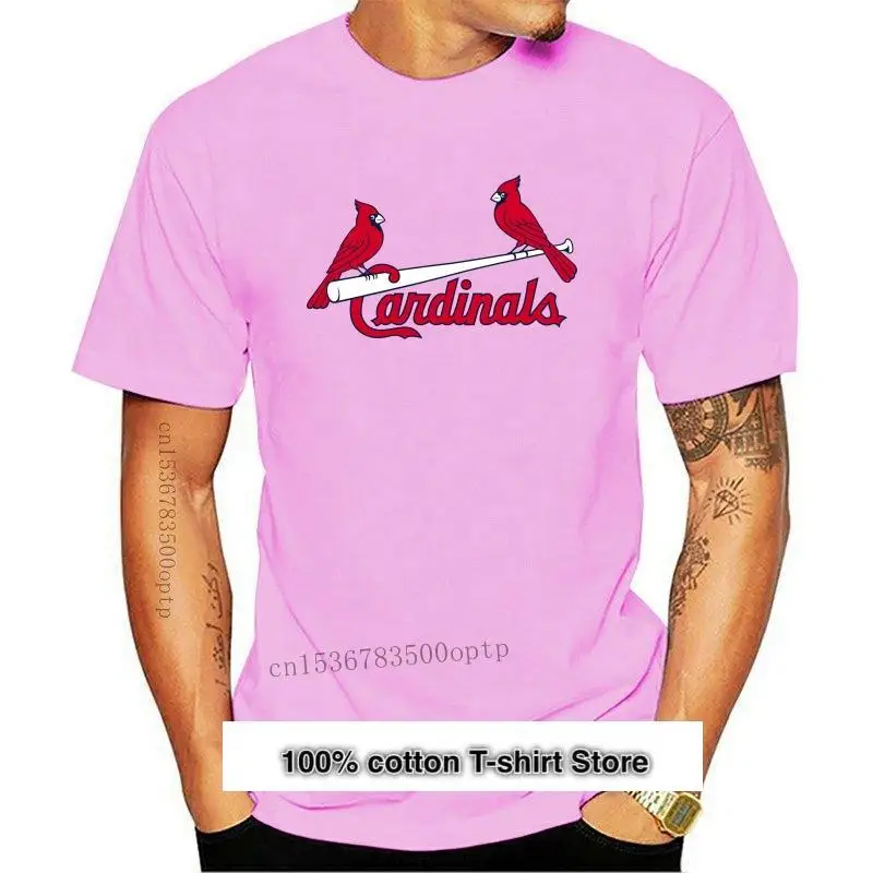 

Camiseta deportiva Cardinal St Louis, camiseta negra de la Marina, S-3Xl de moda