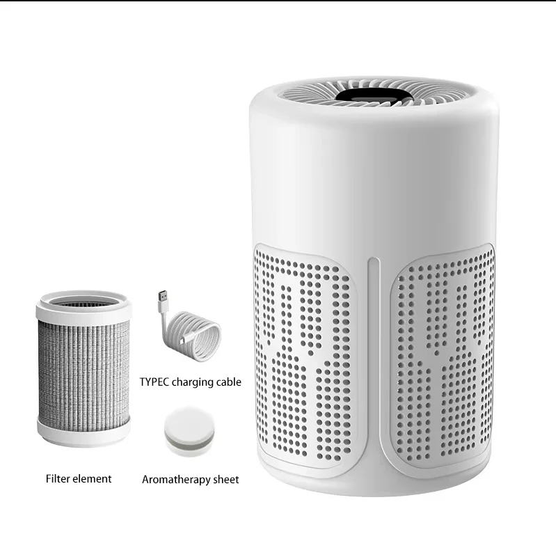 

Настольный мини-USB очиститель воздуха портативный генератор отрицательных ионов удаление запаха формальдегида пыль для дома, автомобиля, офиса, путешествий