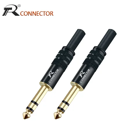 Аудиоразъемы R TC082 6,35 мм черные