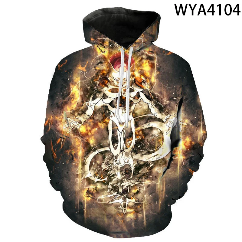 

Новые повседневные толстовки с аниме-драконом для мужчин и женщин, Детские Модные свитшоты DBZ с 3D принтом, пуловер для мальчиков и девочек, Д...