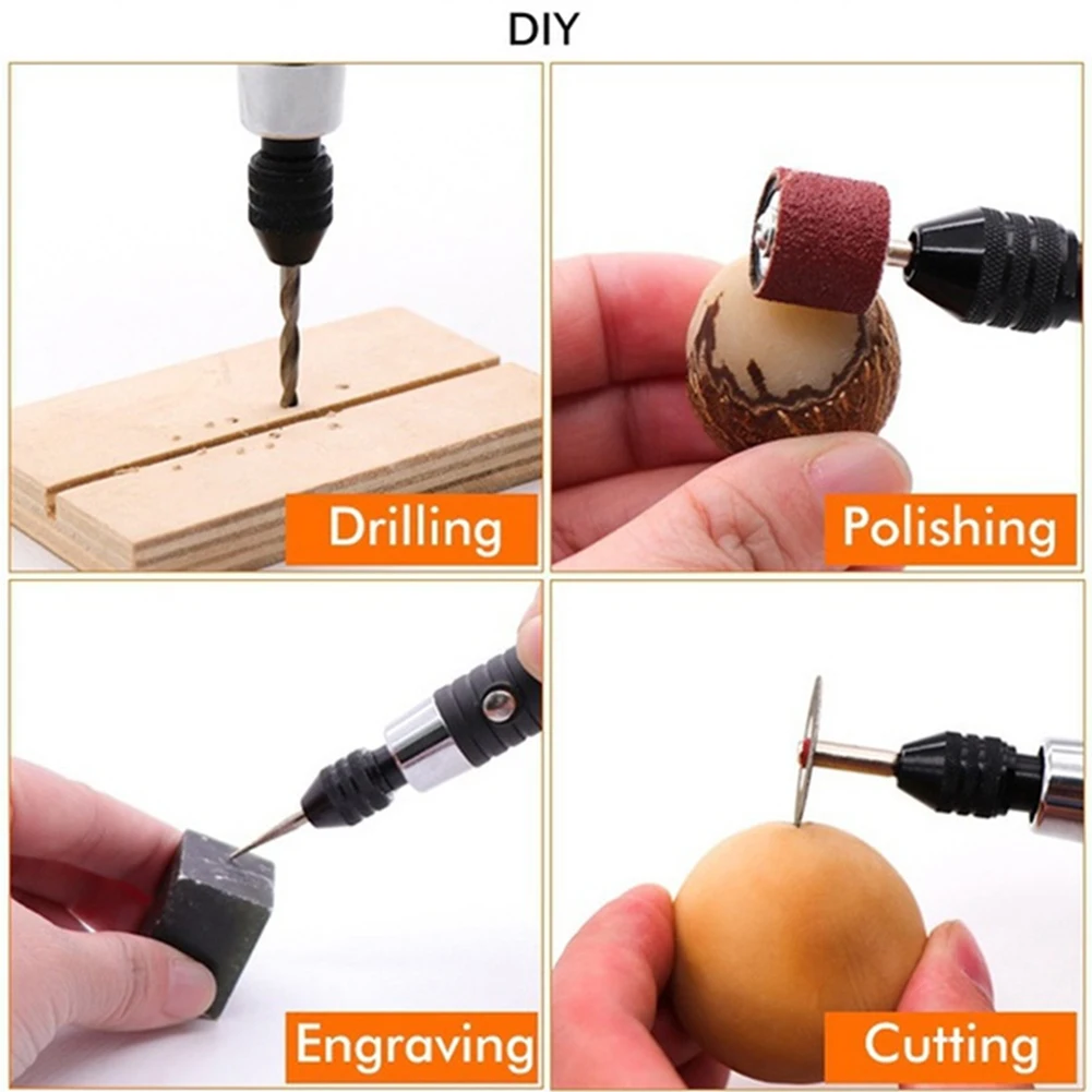 40pcs Mini Electric Drill Multi Rotary Tool Accessories Grinding Polishing Grinding Disc Engraving Tool Heads Circular Saw Blade