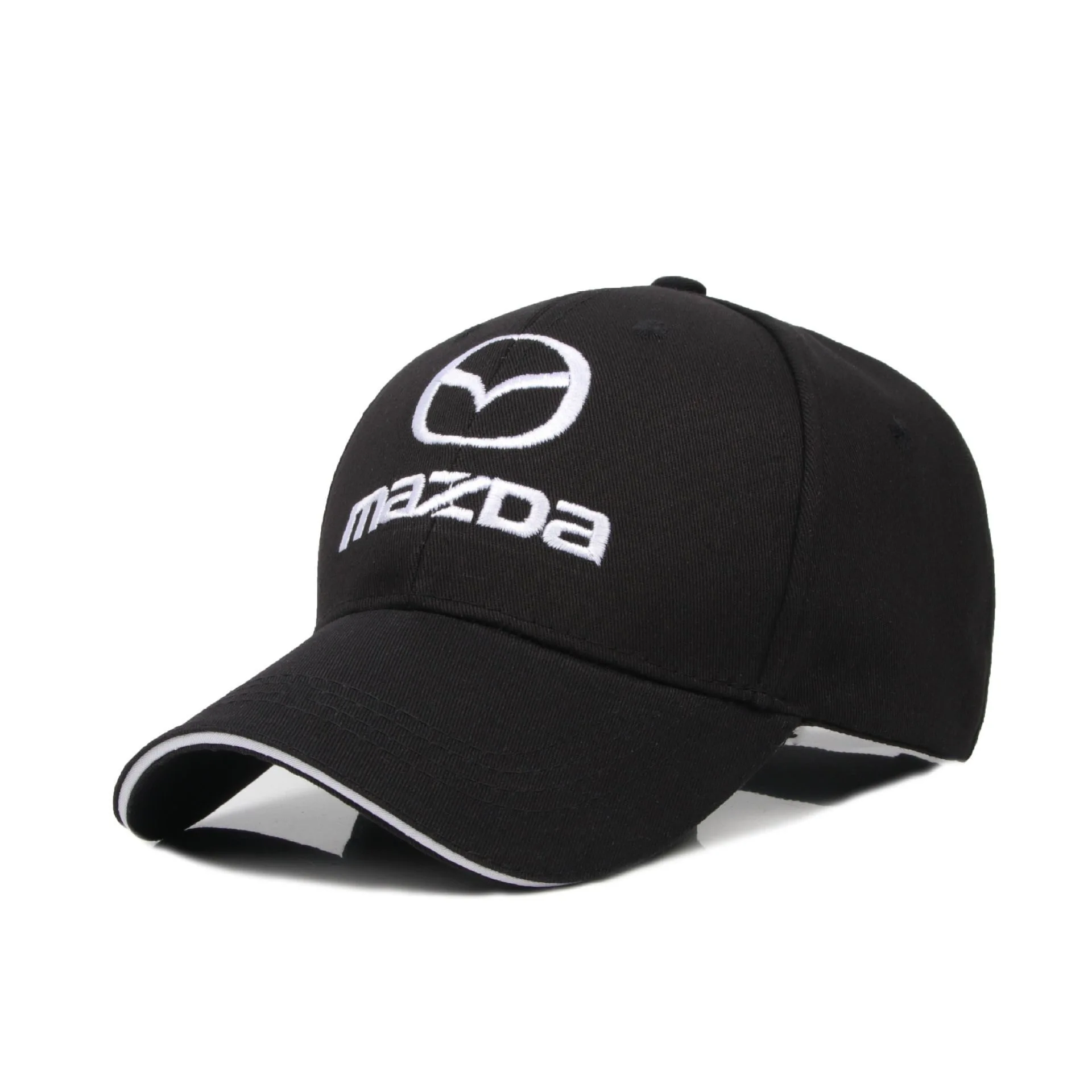

2023 latest official flagship store Hot Sale Embroidered Mazdas Logo Baseball Cap Trendy Cap Sunshade Sunscreen Hat