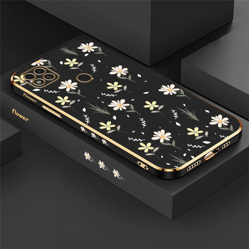 Милый чехол с мультяшным цветочным узором для Xiaomi Mi 10T Pro противоударная задняя