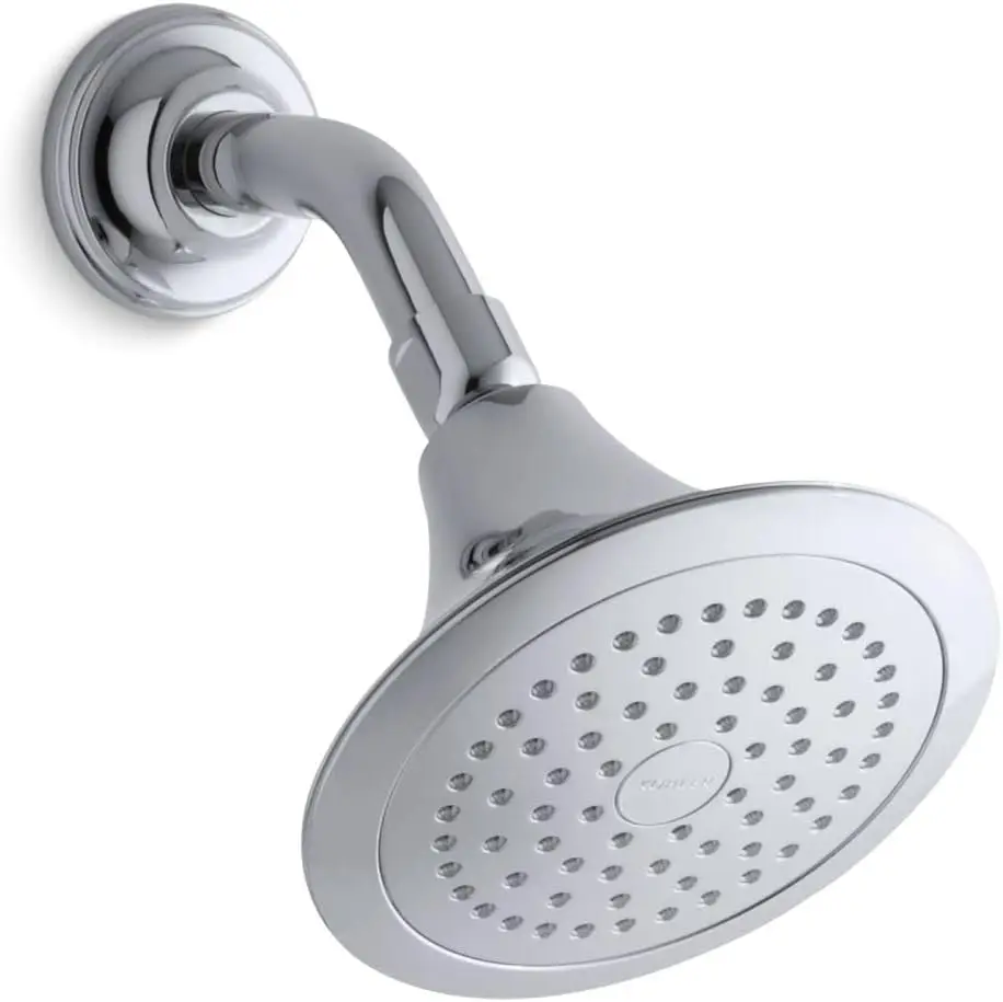 

K-10282-AK-CP Forte 2.5 GPM Single-Function Wall-Mount Showerhead With Katalyst Spray, Polished Chrome