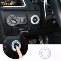 car one touch start button switch ring trim for maserati ghibli 2014 2021quattroporte 2013 2017 interior accessories mouldings