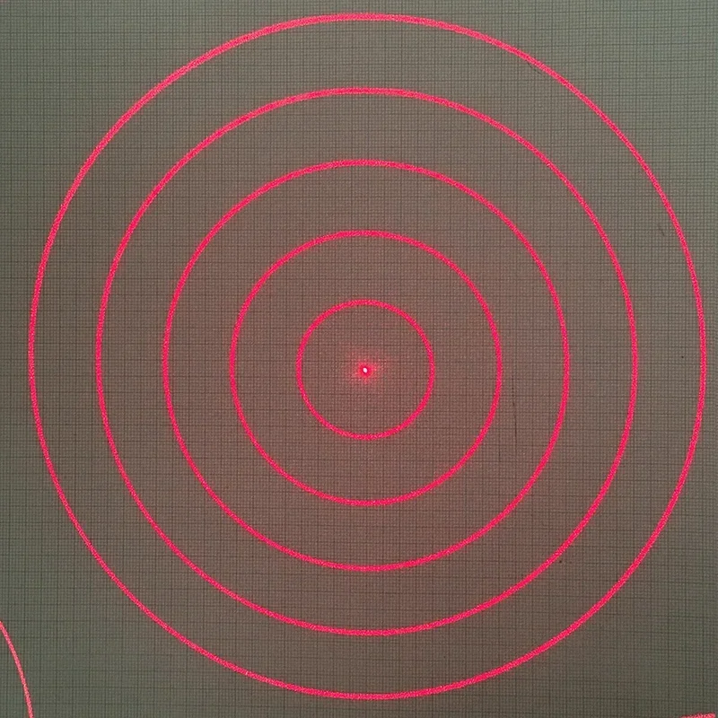 

5 шт. DOE 5 колец концентрические круги лазерный оптический элемент ПЭТ решетка дифракционная линза