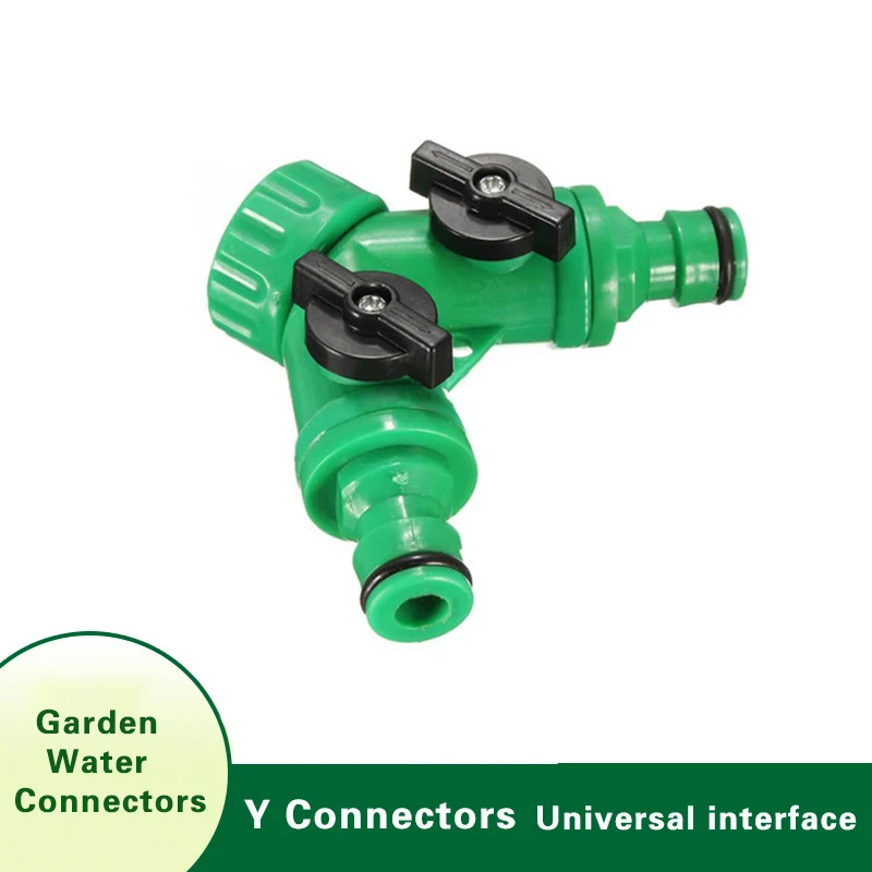 

Y-образный шаровой клапан, пластиковый клапан для водопроводной трубы, интерфейс для садового орошения, фитинги для водопроводной трубы, соединители для садовой воды, водяной клапан