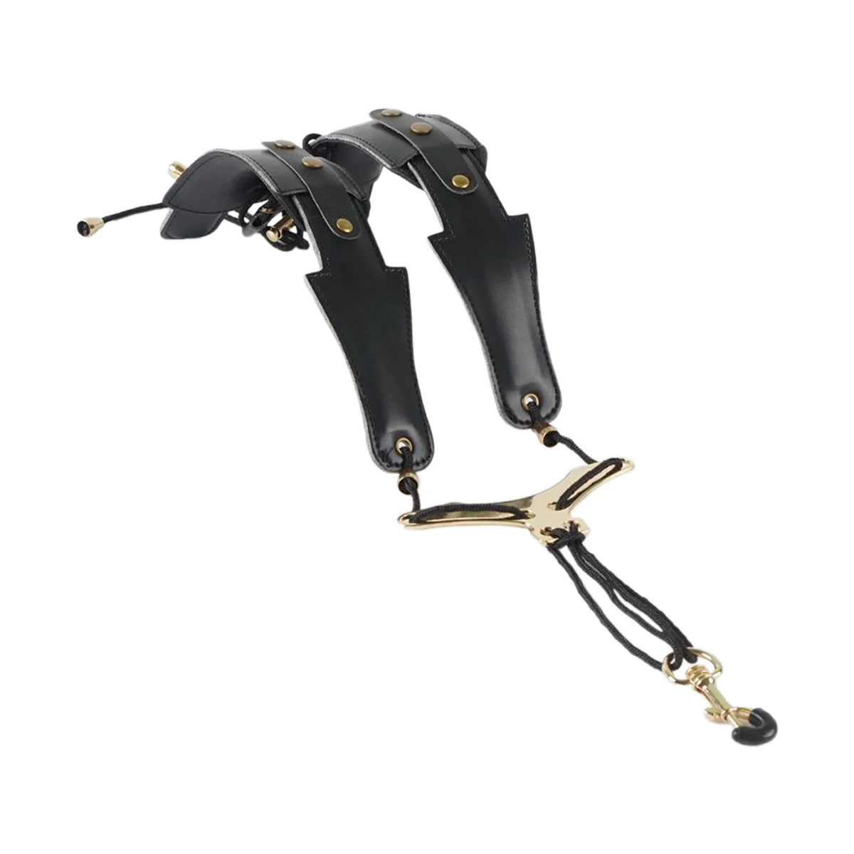 

Saxophone Shoulder Neck Strap Adjustable Saxophone Black Backpack Musical Instrument