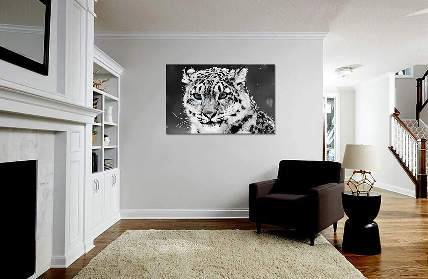 Blueeye Тигровое животное холст живопись картина с животными украшение для дома