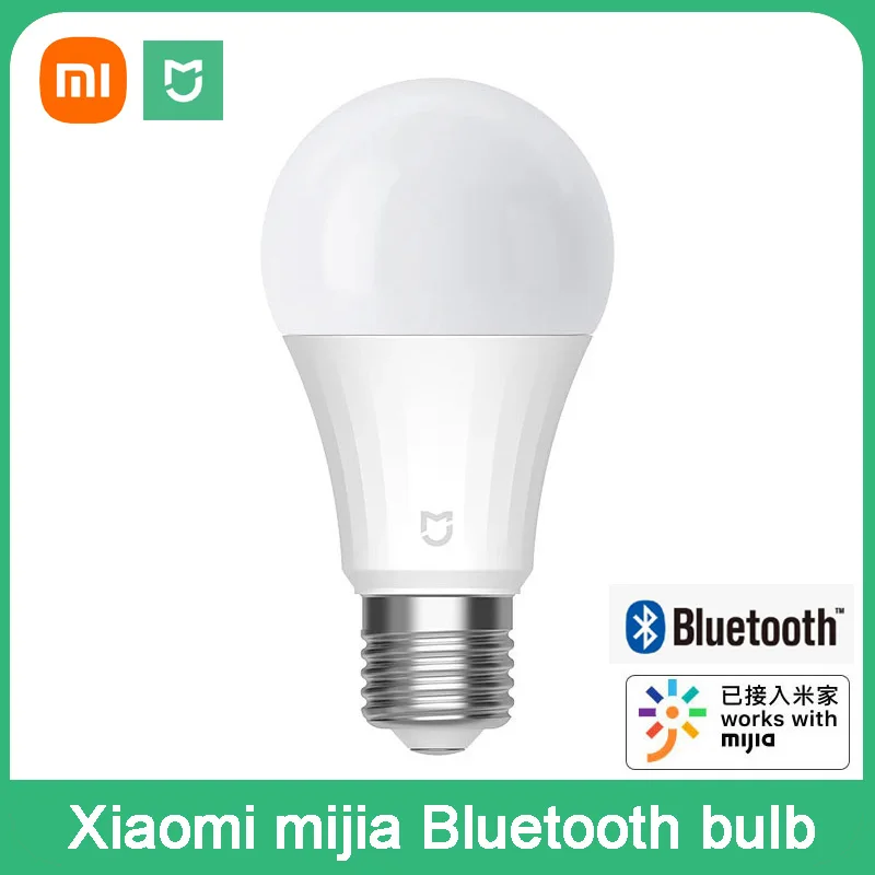 

Умная Светодиодная лампа Xiaomi Mijia, 5 Вт, Bluetooth-совместимая сетчатая версия с голосовым управлением, Регулировка цветовой температуры 2700-6500K