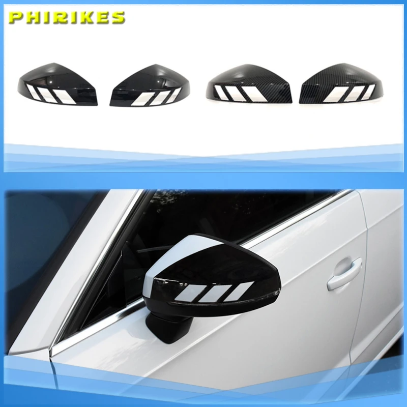 

Side Wing Mirror Cap Covers for Audi A3 S3 8V 2013 2014 2015 2016 2018 2017 2019
