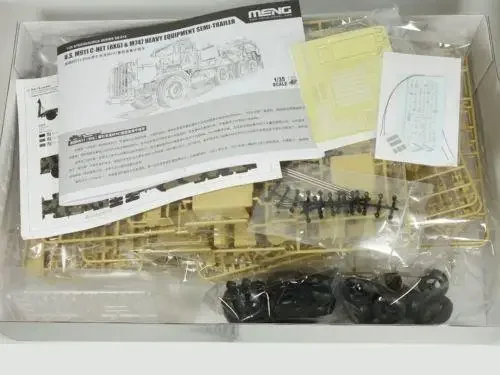 Meng SS-013 Модель 1/35 M911 C-HET (8×6) и M747 Комплект модели полуприцепа для тяжелого
