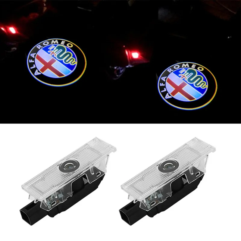 

For Alfa romeo giulietta Car Door Courtesy Lamp LED Welcome Light Projector alfa romeo giulia Car Accessories