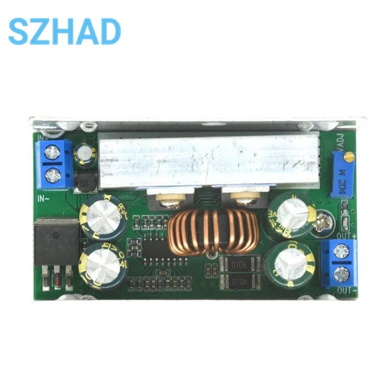 Регулируемый понижающий преобразователь, понижающий модуль питания, 200 Вт, 15 А, DC-DC 60V48V36V до 24V19V12V9V5V3 Регулируемый понижающий преобразователь, понижающий модуль питания, 200 Вт, 15 А, DC-DC 60V48V36V до 24V19V12V9V5V3