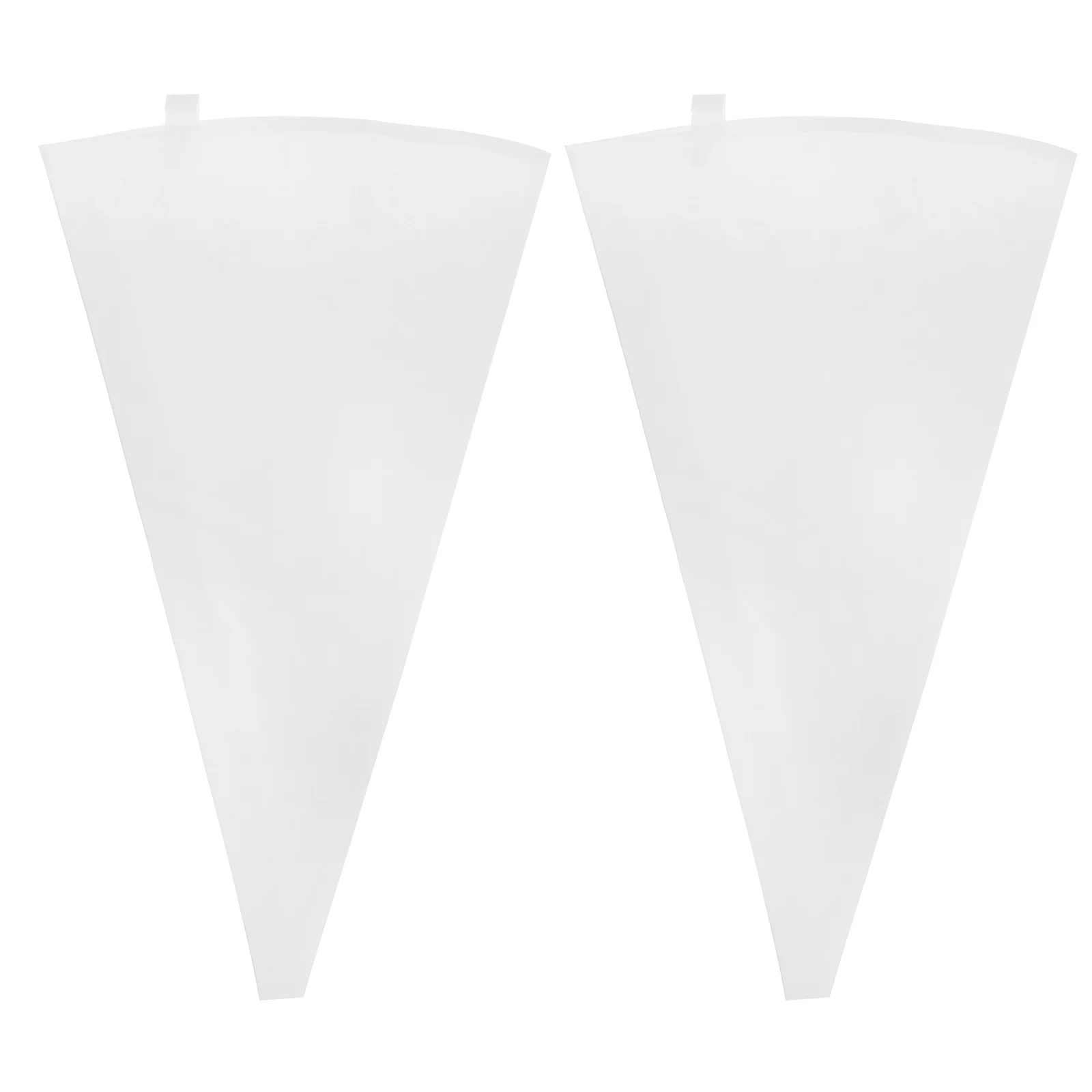 

2 Pcs Paper Piping Bag Buttercream Frosting Dessert Decorating Bags Macarons Cookies Pastry Bags Pointy Anti-Burst Cupcake Bag