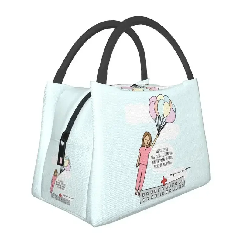 Медицинские Изолированные сумки для обедов врачей медсестер женщин портативный