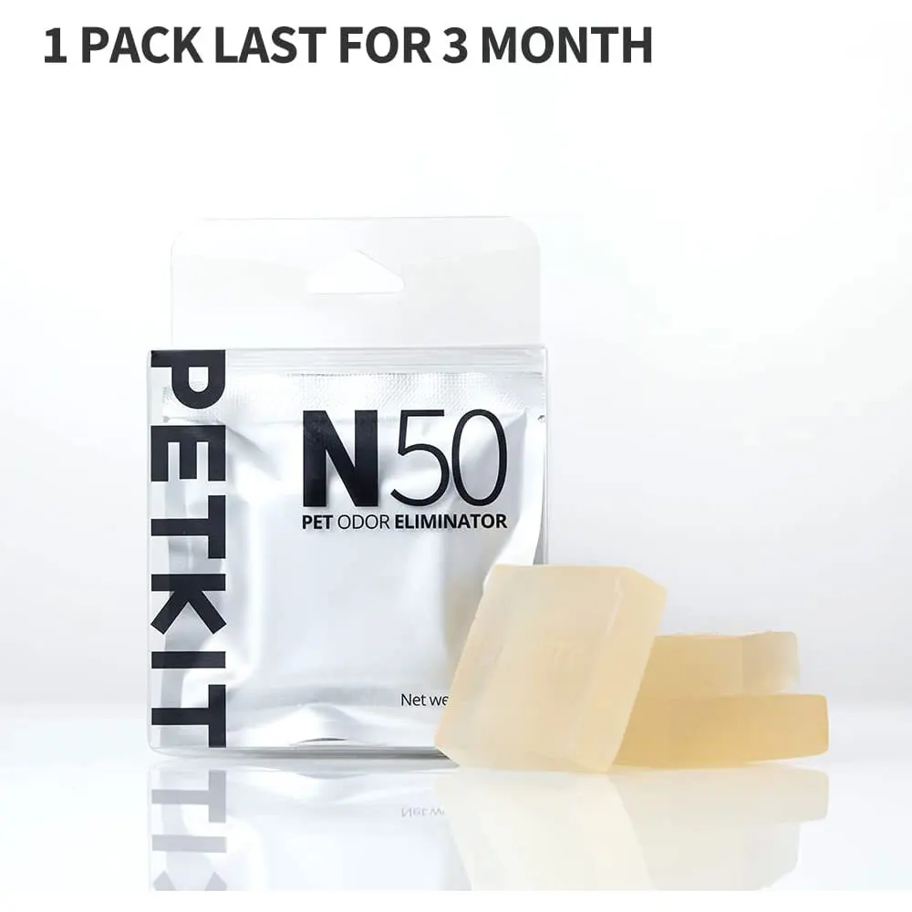 

Deodorant Cube N50 for PETKIT Cat Litter Box PURA MAX Automatic Shoveling Pet Supplies Dog & Cat Petkit Pura Max Accessoire