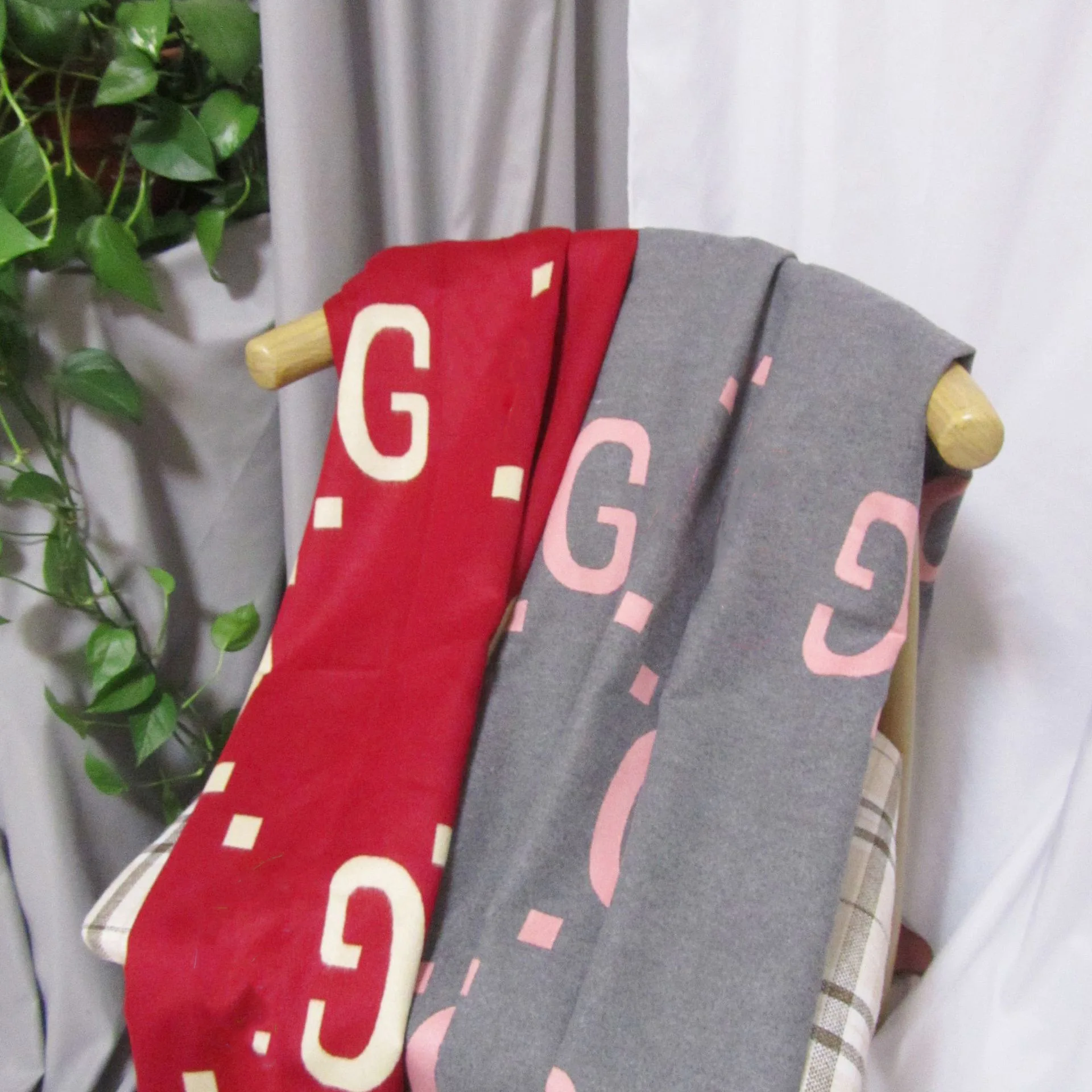 

2022winter New Double GG Letter Imitation Cashmere women's Scarf double-sided Cashmere Thickened For Warmth And Cold Proof Shawl