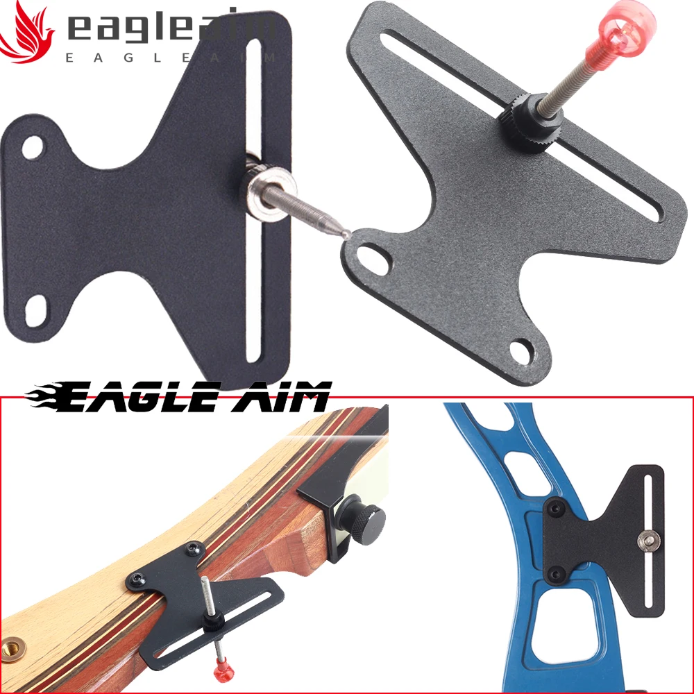 

Archery 1Pin Bow Sight Single Pin Bow Sighting Recurve Bow Sight Compound Bow 1-Pin Sight Aiming Metal Needle Aim Shooting Sight