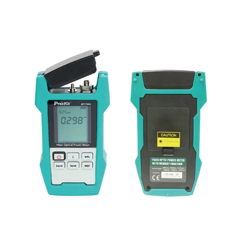 Измеритель мощности оптоволокна Pro'sKit MT-7603-C с аккумулятором. 6-волновой тестер