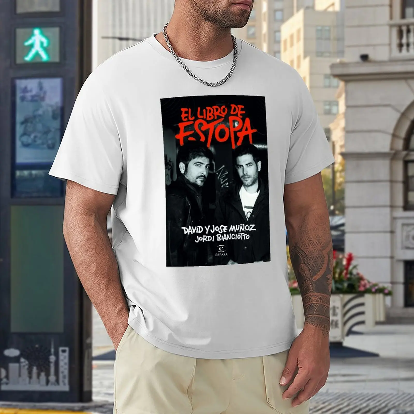 

Tees El Libro De Estopae Casual Graphic Activity Competition USA Size High Grade