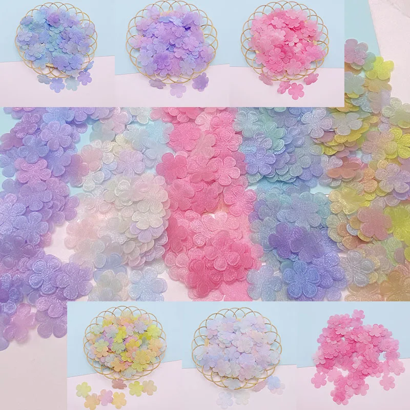 Ful Mint Flowers Diy Handmade Children's Hair Accessories Hairpin Clothes Gift Patch Antique Style