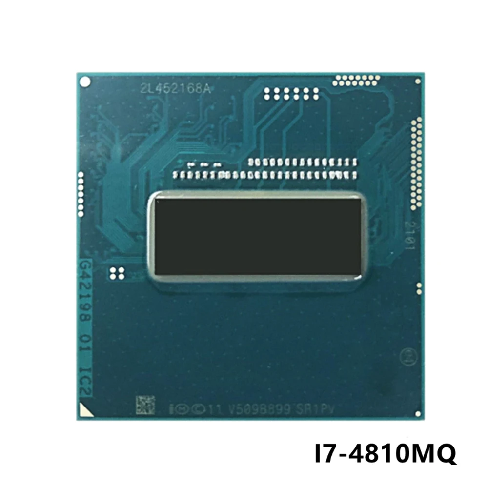 

Процессор Intel Core i7-4810MQ i7 4810MQ SR1PV 2,8 ГГц четырехъядерный восьмипоточный Процессор 6 Мб 47 Вт Разъем G3 / rPGA946B