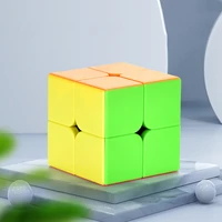 2x2x2 magic speed cube pocket stickerless 50 mm puzzle professional cube educational funny toys for children gift