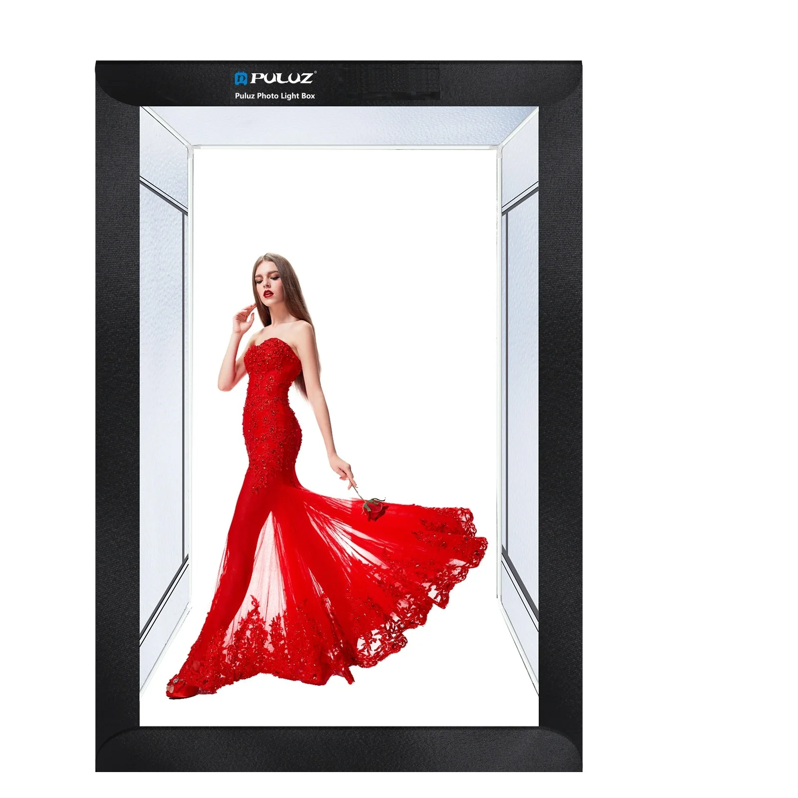 

New led box PULUZ 200cm Photo Studio Box 6 LED Light Panels 240W 5500K Model Portrait Apparel Photo Lighting Shooting Tent Kit