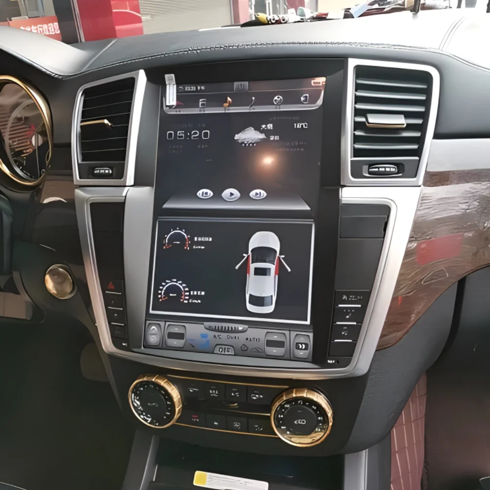 Автомагнитола для Mercedes-Benz Gl Ml W166 X166 2012-2015 Android13 стереоприемник Авторадио