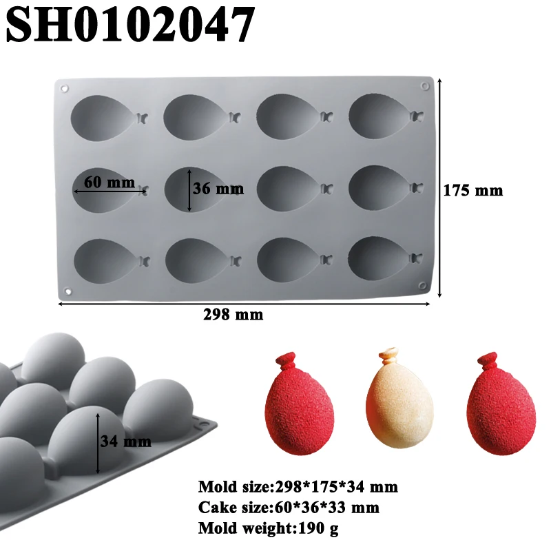 

Формы для кексов SHENHONG RICOTTA из силикона