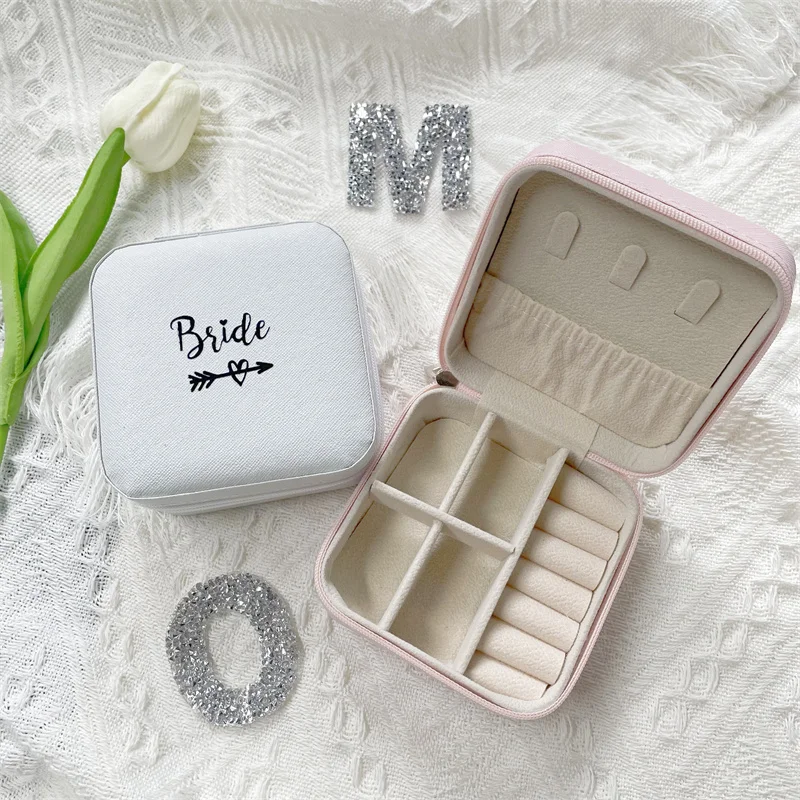 

Team Bride Jewelry Box Wedding Engagement Bridal Shower Bachelorette Hen Party Bride To Be Bridesmaid Birthday Marriage Gift