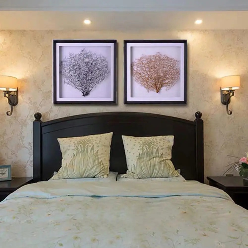 Натуральная подводная лодка Коралловое дерево рамка из материала Красной ивы