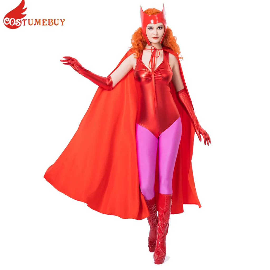 

Женский карнавальный костюм Wanda Vision Scarlet Witch Cosplay Wanda Maximoff