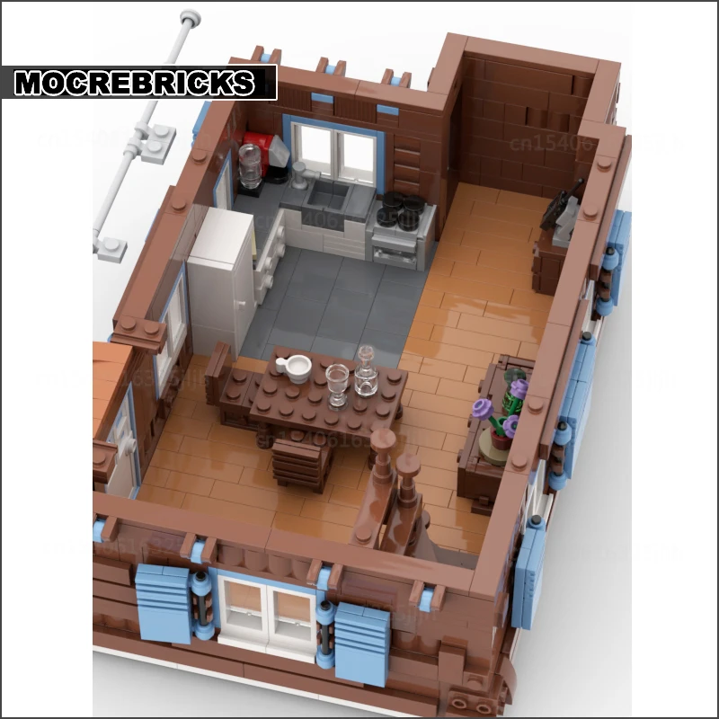 MOCREBRICKS Модульный набор для сборки "Замок"