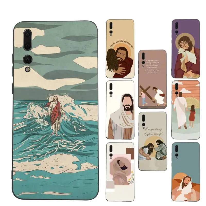 

Christ Jesus God Phone Case for Samsung A51 A30s A52 A71 A12 for Huawei Honor 10i for OPPO vivo Y11 cover