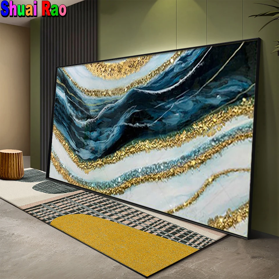 

Алмазная живопись «Драконий Феникс», Большой абстрактный Рисунок с вышивкой, Круглый, квадратный, с рисунком животных, стразы, Декор