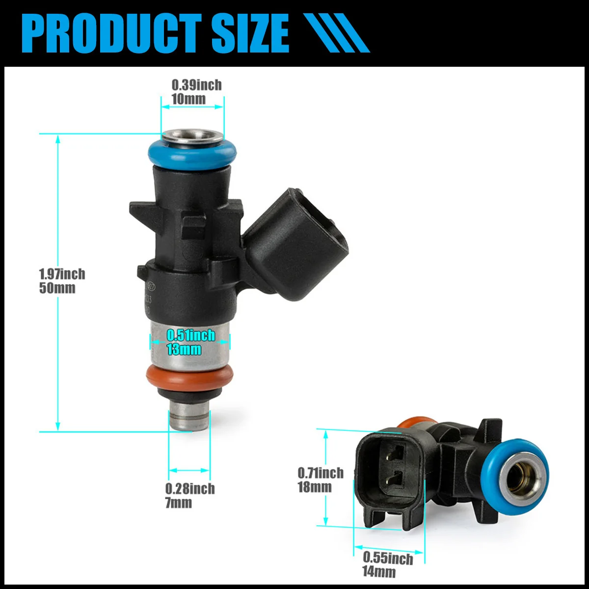 Топливные форсунки 0280158233 FJ1147 для Chrysler Town &amp Country Ram 1500 2500 Jeep Grand Caravan 5184085AD 5184085AC 1/6