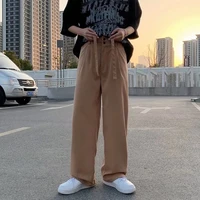 men trousers solid color loose casual pants fashion handsome versatile tidal current college summer direct selling 2022 new